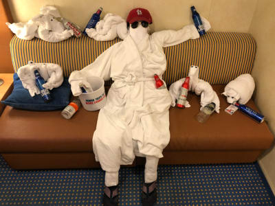 Which cruise line has the best towel animals? 