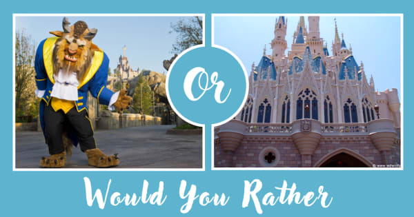 Would You Rather Be Our Guest Or Cinderella S Royal Table