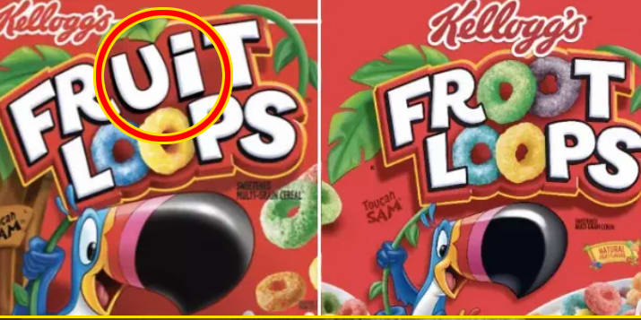 Mandela Effect Fruit Loops Logo