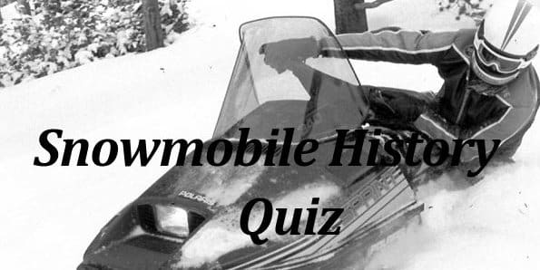 Quiz Snowmobile History Snowmobile Com