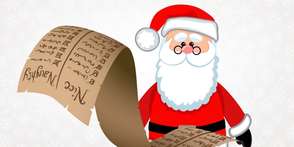 Naughty Or Nice List Quiz Yes Santa Is Real Christmas comes once a year, get this app and enjoy with your loved once. naughty or nice list quiz yes santa