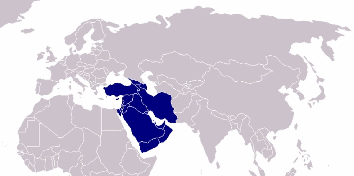 Внутриматериковые страны азии. Vorderasien. Yaqin Sharq OPEC. Western Asian #1