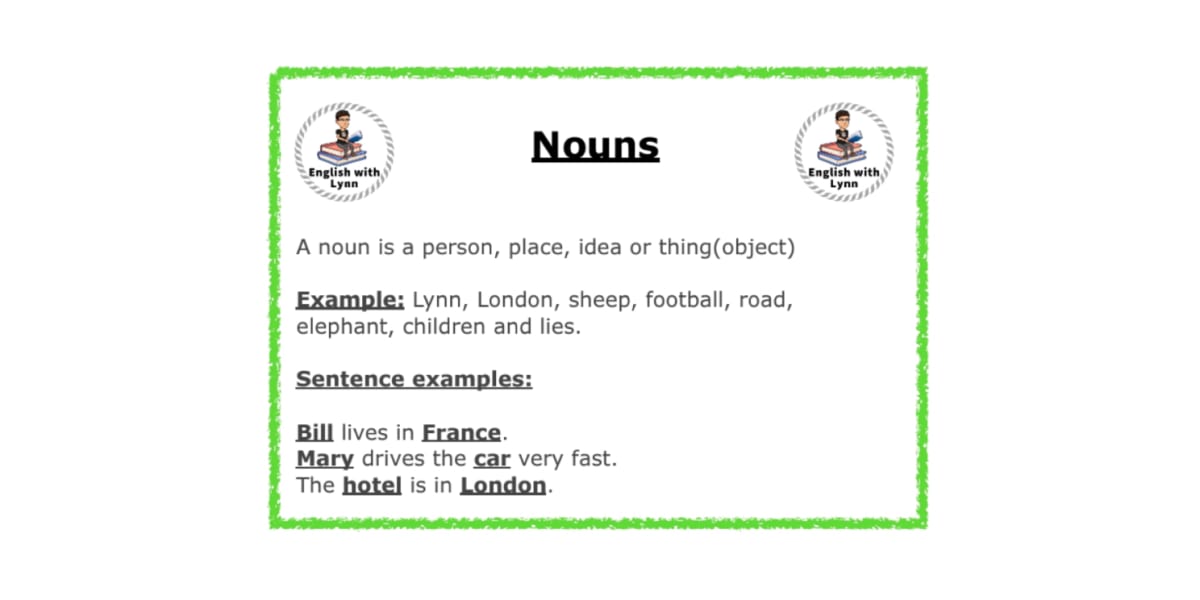 What Are The Different Types Of Noun English With Lynn