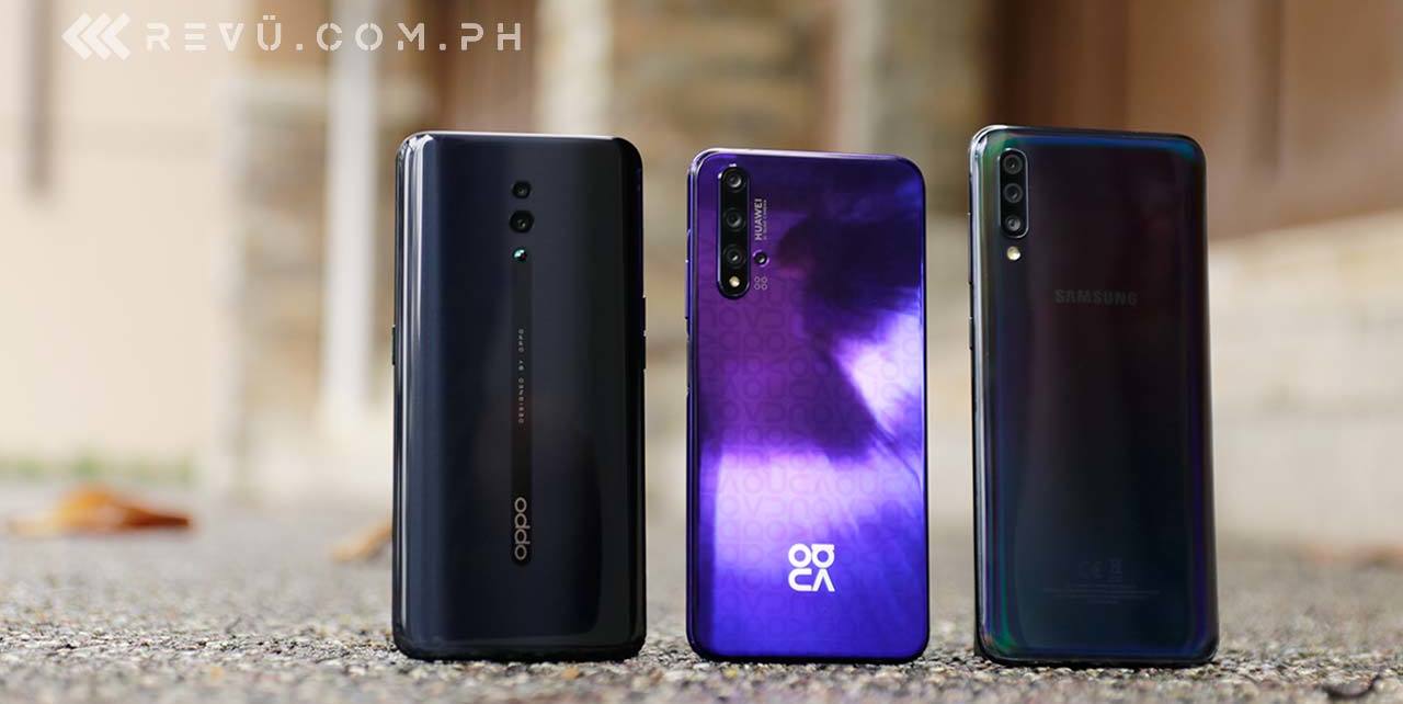 huawei nova 5t samsung galaxy a70 or