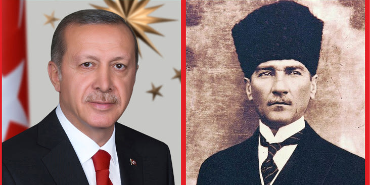 Recep Tayyip Erdogan Mi Mustafa Kemal Ataturk Mu