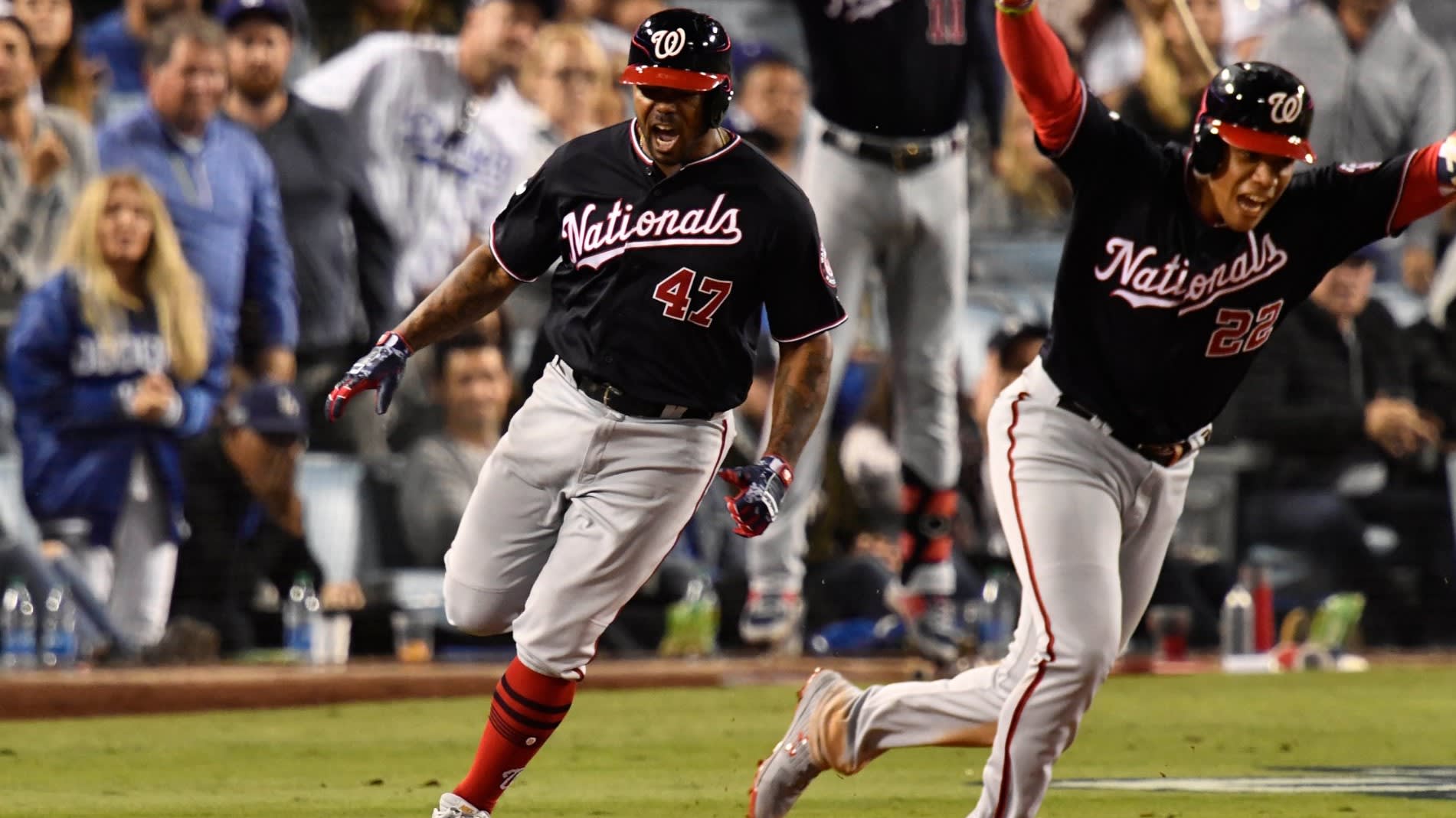 Howie Kendrick and Juan Soto