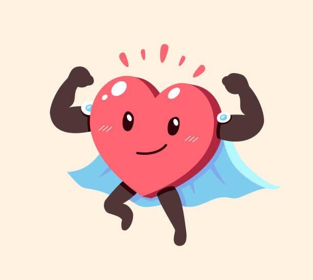 cartoon-healthy-heart-character-with-superhero-cape
