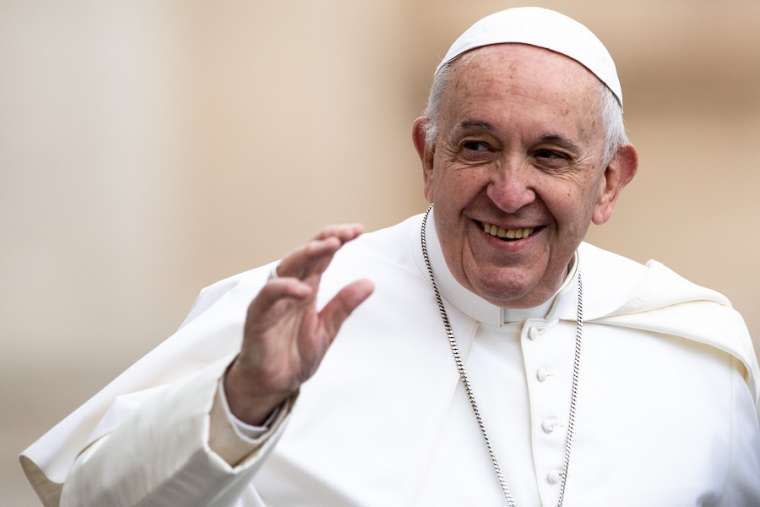 Pope Francis May 15, 2019. Credit: Daniel Ibanez/CNA