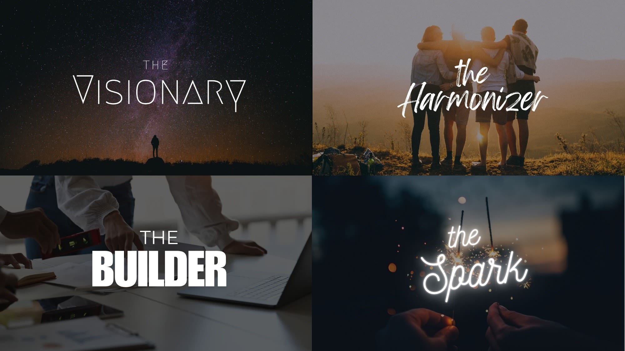 Core Creative - all four types
