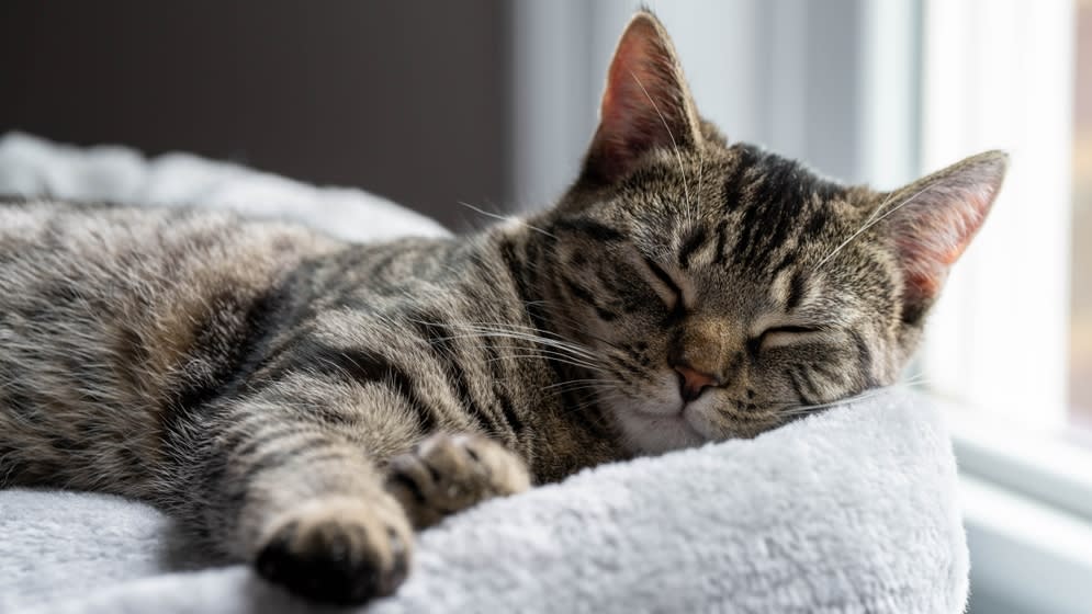 silver-tabby-cat-sleeping