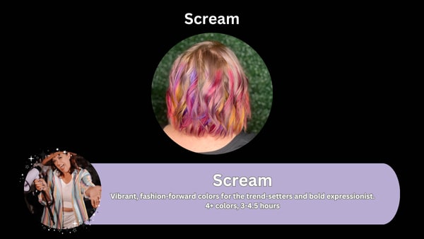Hair color Volume