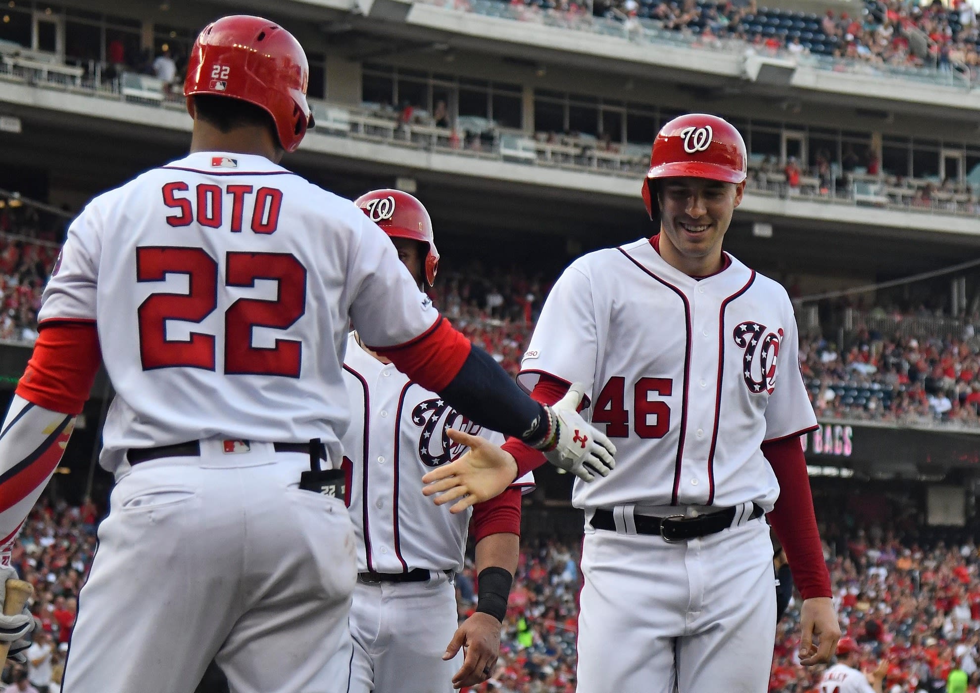 Juan Soto and Patrick Corbin