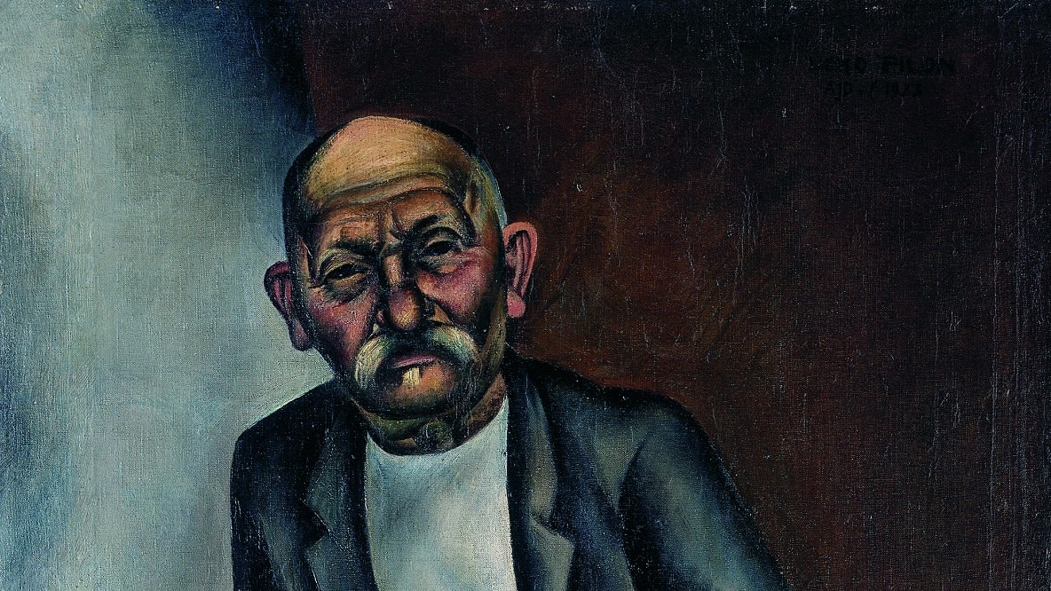 Veno Pilon_Moj oče, 1923, olje, platno