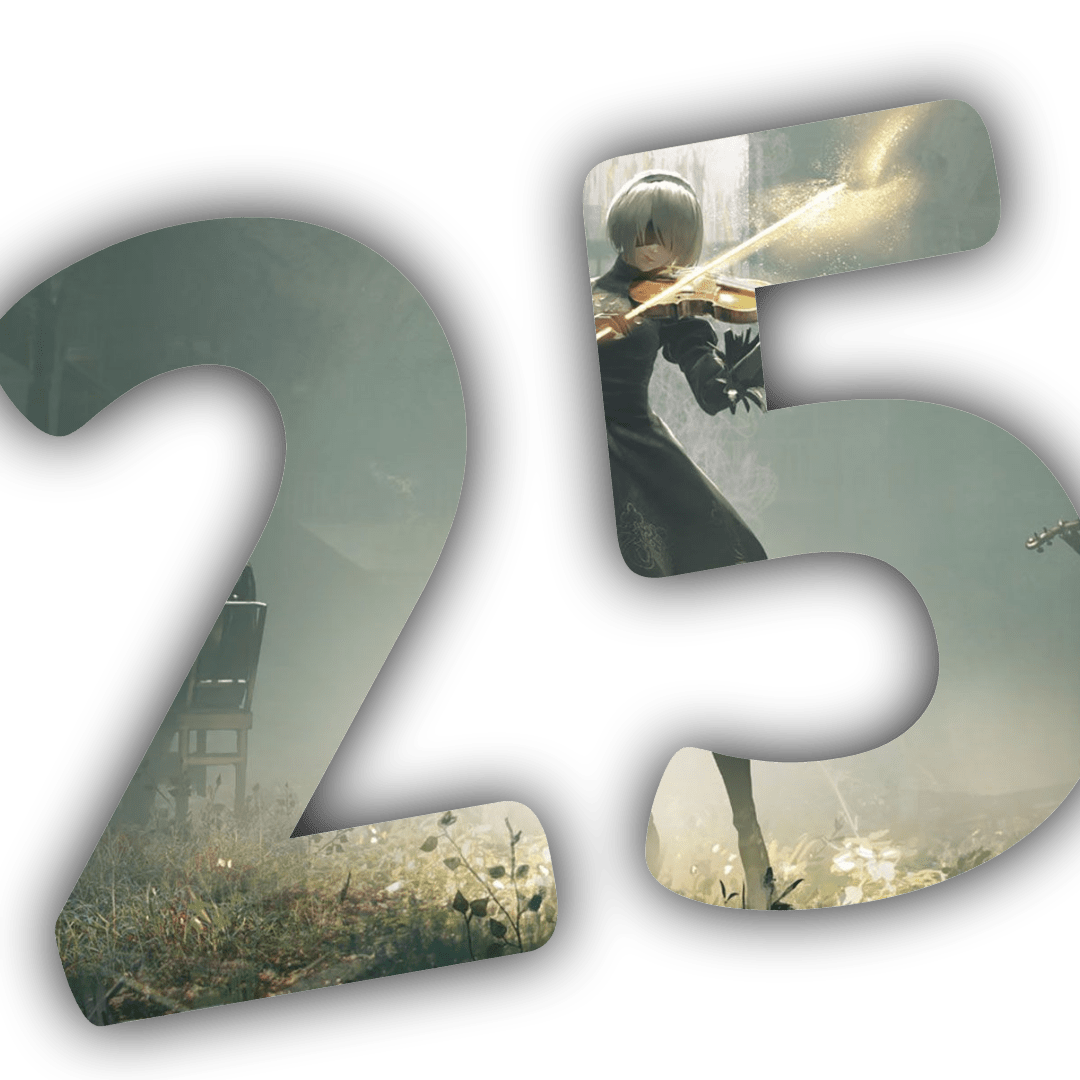 Nier Automata 25% Index FanContent
