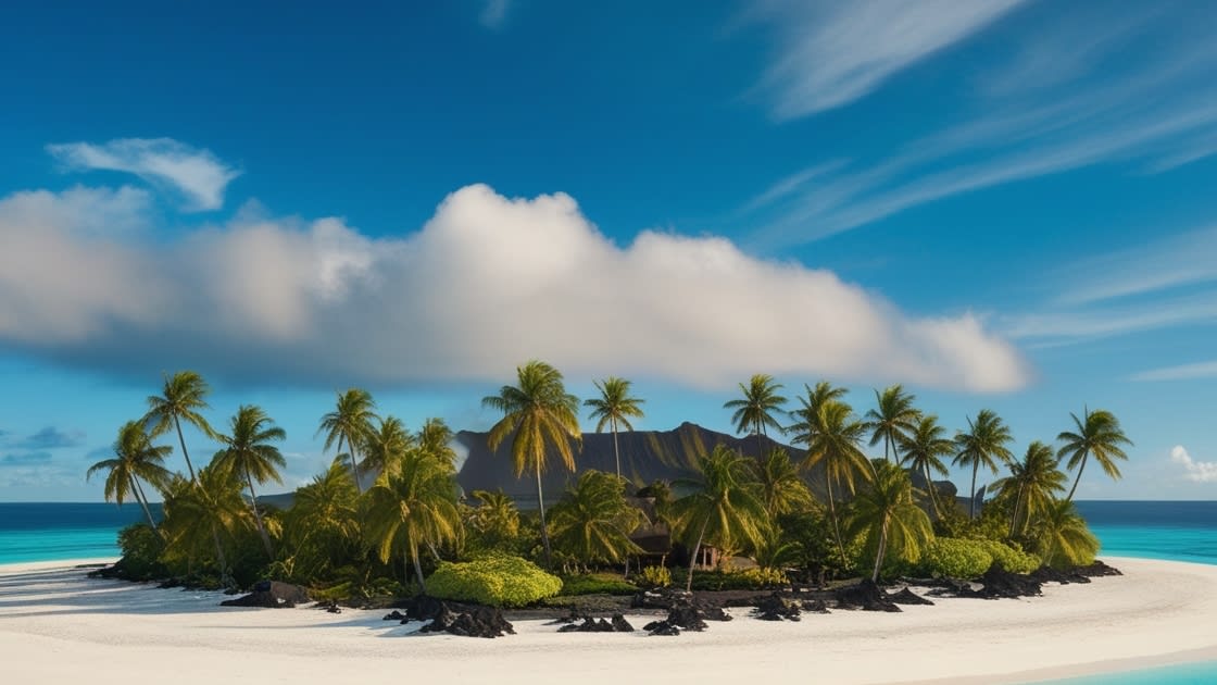 Leonardo_Phoenix_09_A_serene_and_isolated_Polynesian_island_su_2