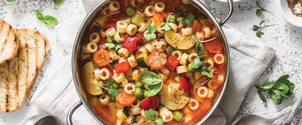 pasta in soup