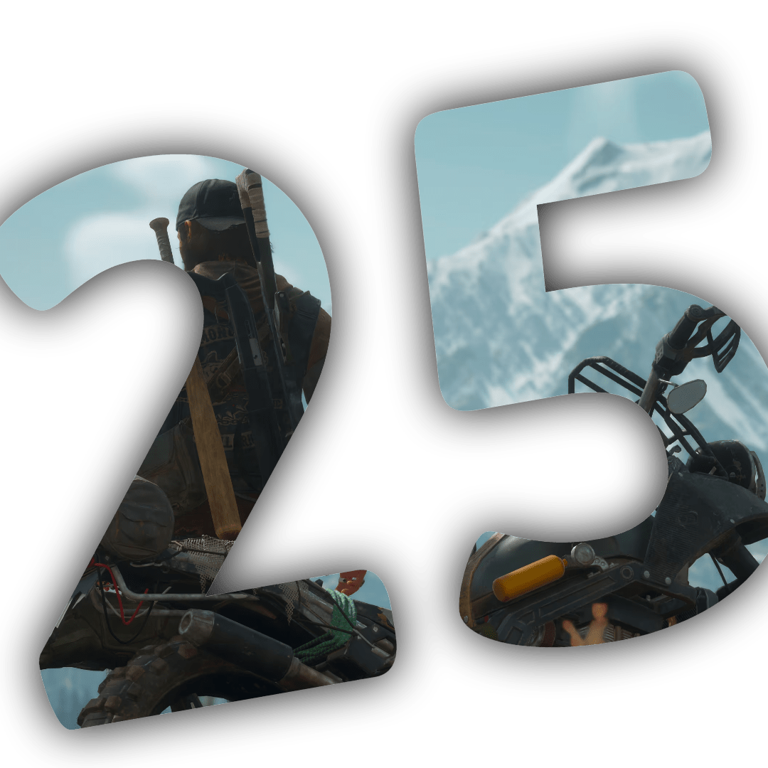 Days Gone 25% Index FanContent