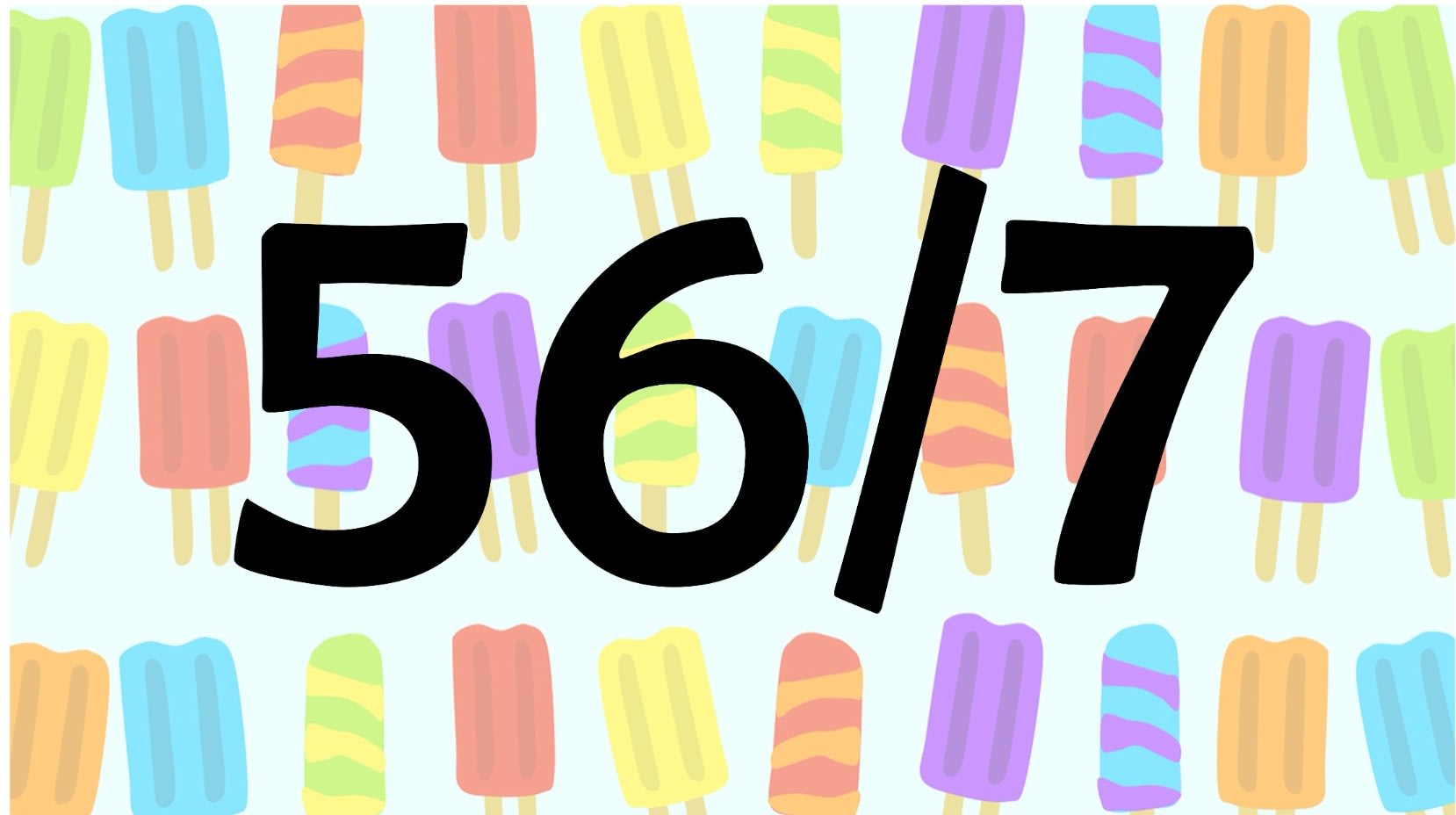 fifty six divided by seven