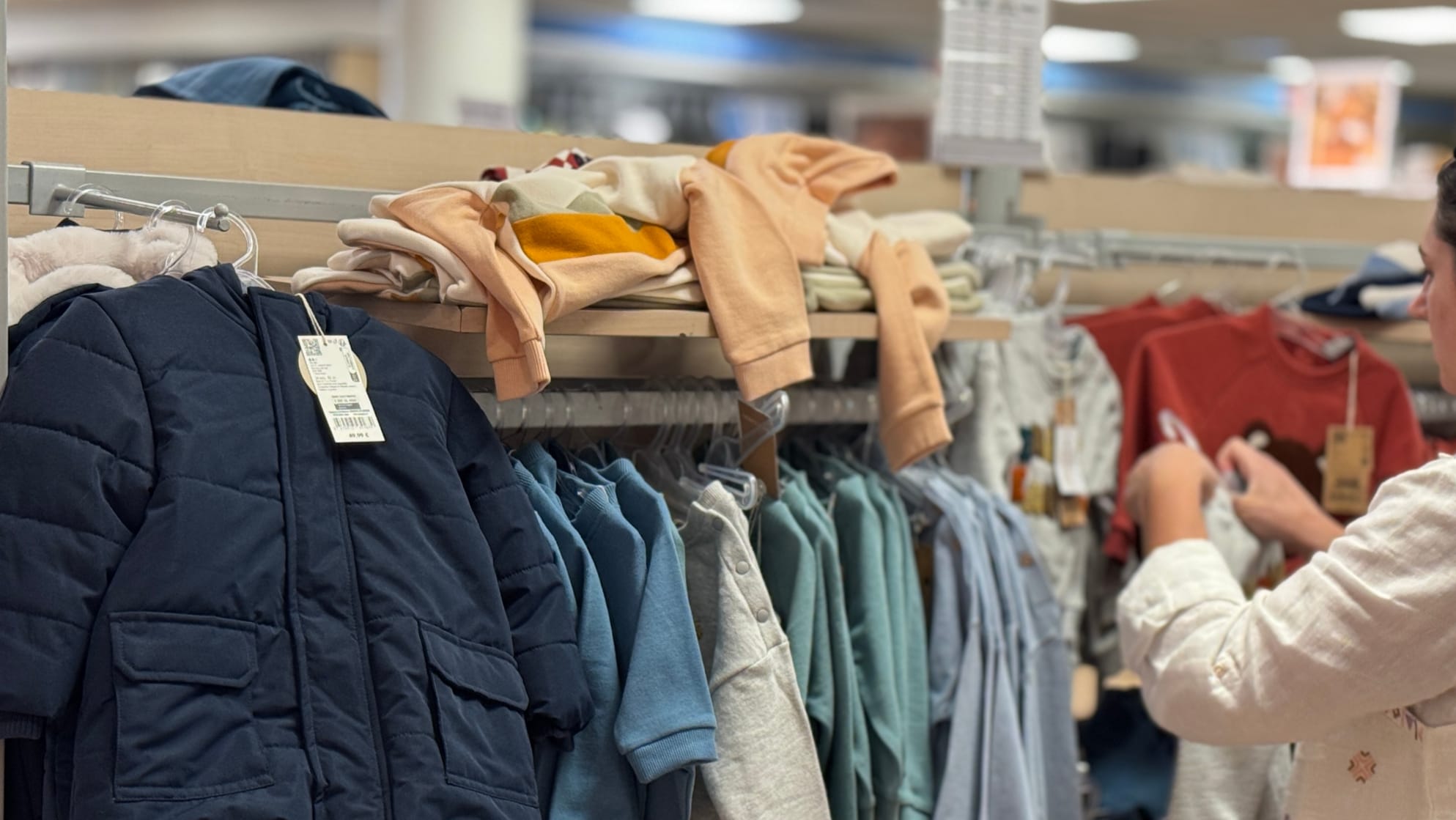 shopping for clothes