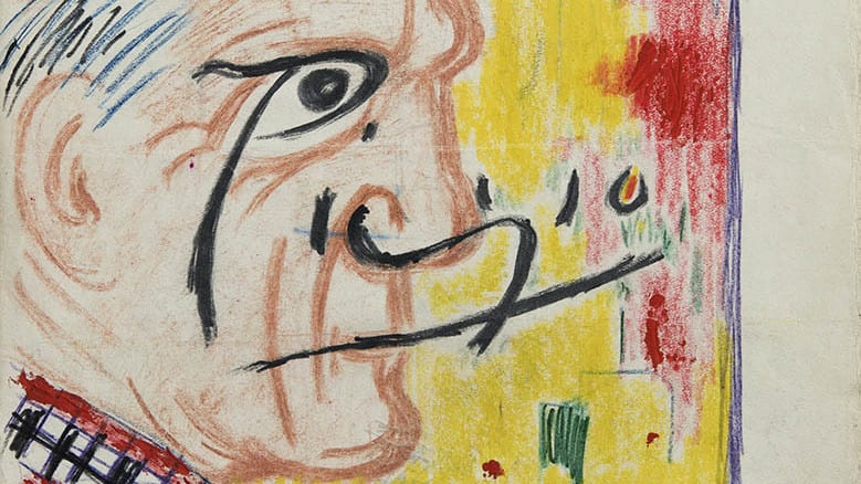 Veno Pilon, Ilustracija za avtobiografijo Na robu (Pablo Picasso), brez dat