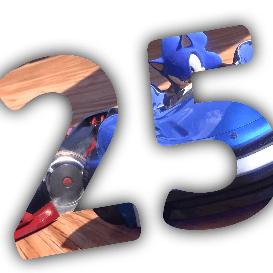 Team Sonic Racing 25% Index FanContent