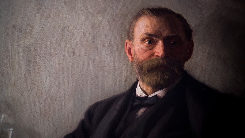Alfred Nobel portrait