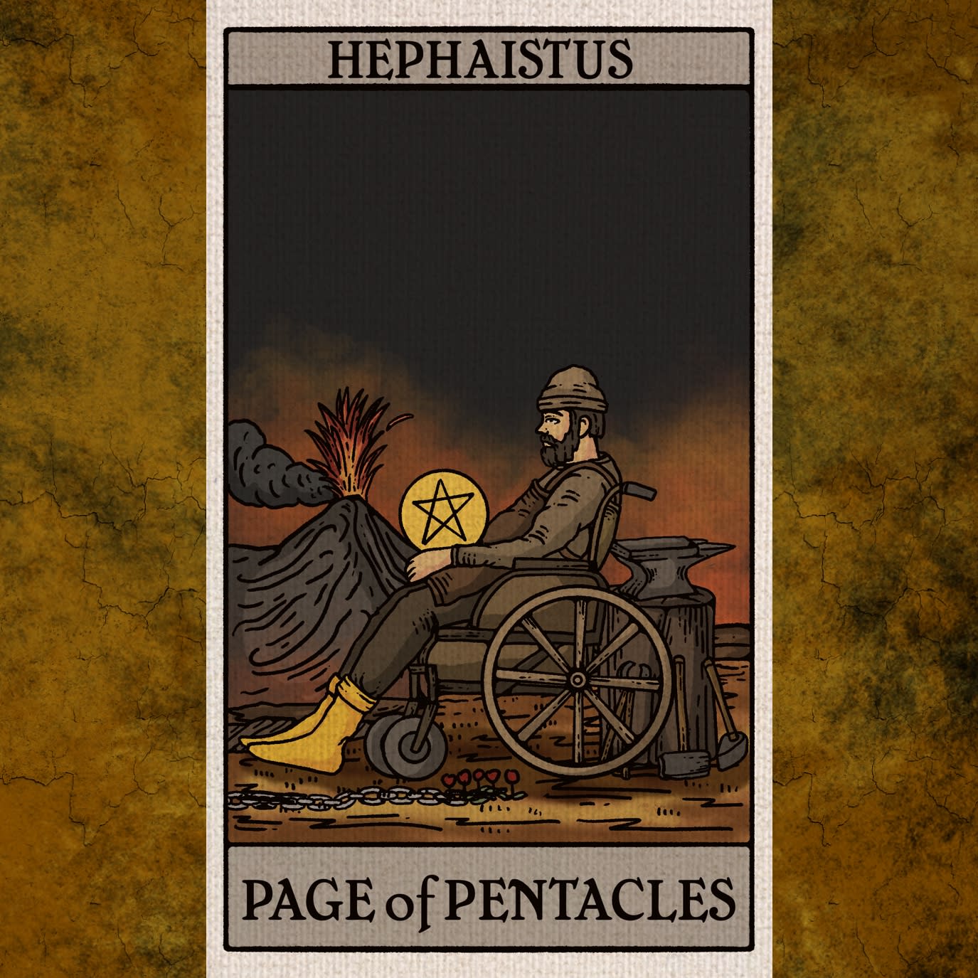 Pentacles-Page
