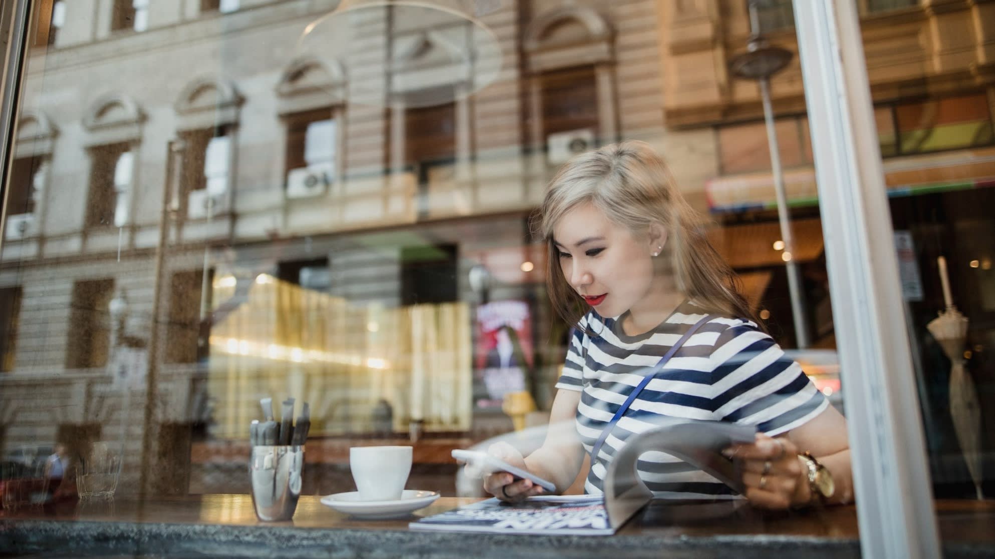 woman+at+window