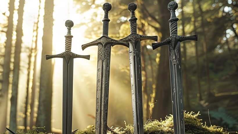 Four Swords in a Forest