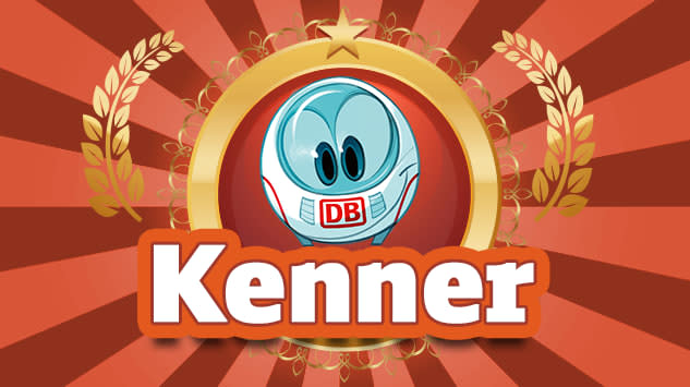 Orangefarbene Auszeichnung „Kenner“