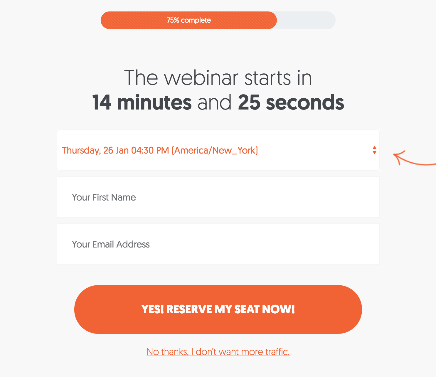 Educate customers with webinars