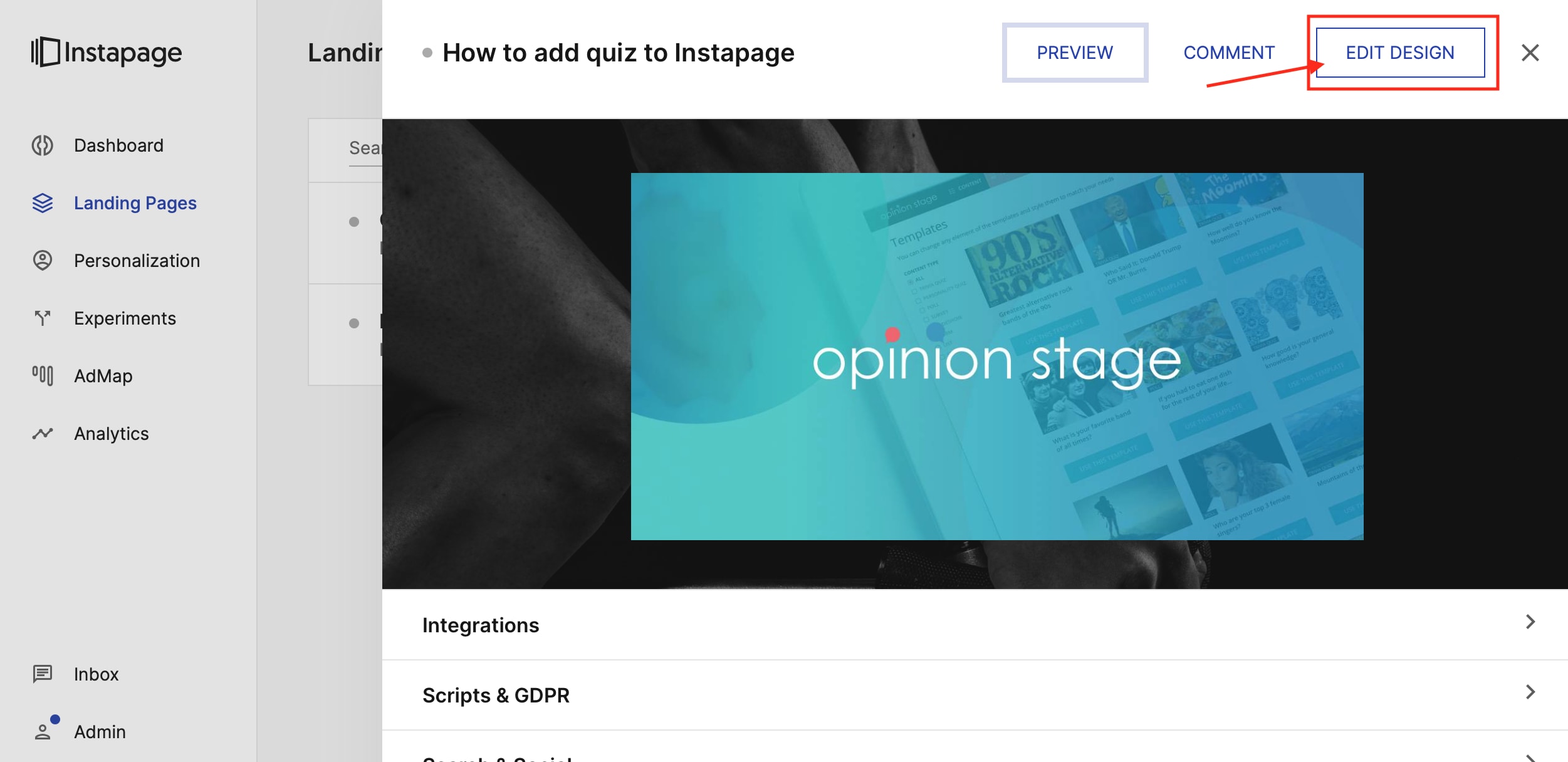 How To Add a Beautiful Quiz To Instapage in Minutes