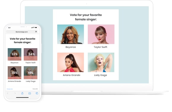 Voting tool example