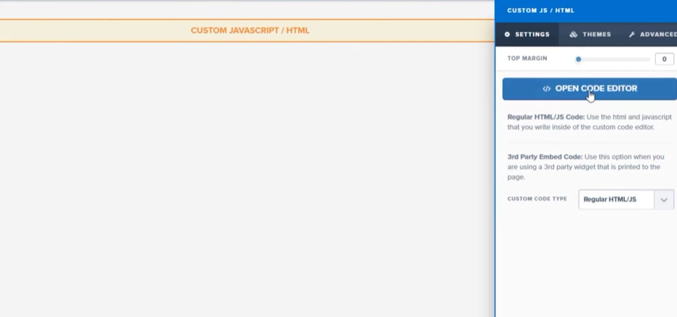 open code editor