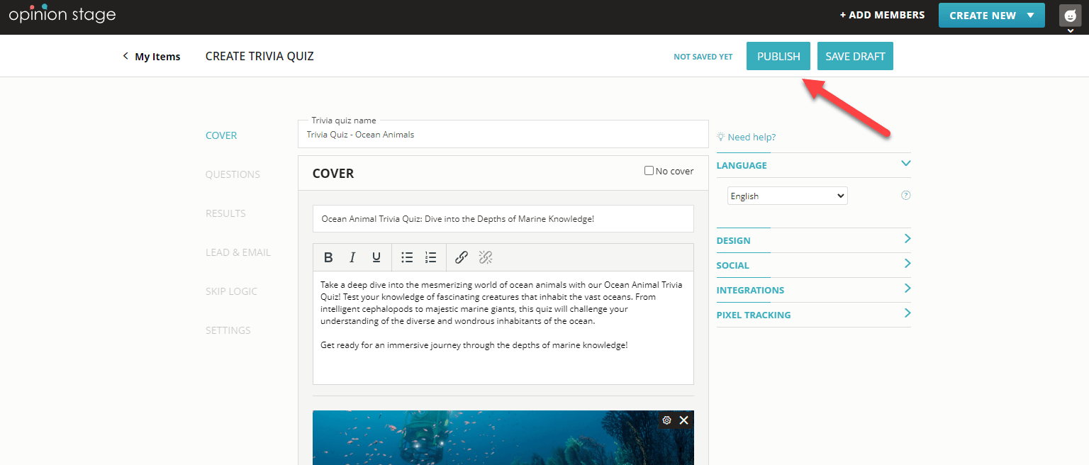 Create a ChatGPT quiz