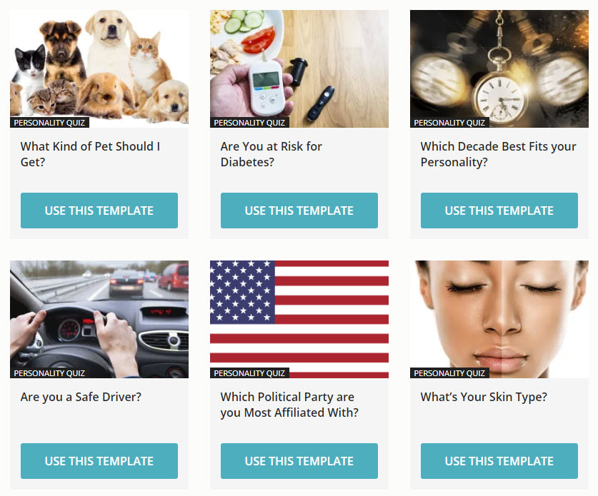 product finder templates
